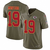 Nike Chiefs 19 Joe Montana Olive Salute To Service Limited Jersey Dzhi,baseball caps,new era cap wholesale,wholesale hats